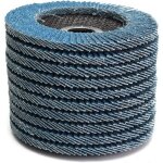 10pcs disques abrasifs 125mm 40 grain granulomtrie disque lamelle ponage polissage meule outil meuleuse ...