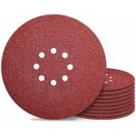10pcs disque de ponçage 225 mm papier abrasif 8 trous grain 40 pour ponceuse murale 10pcs disque de ponçage 225 mm papier abrasif 8 trous grain 40 pour ponceuse murale