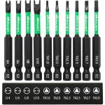 10pcs embouts de tournevis sp�ciaux pour visseuse sans fil70mm de longavec t�te magn�tique puissantetige ...