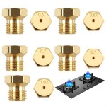 10pcs gicleurs gaz butane universel gicleur butane pour gazini�re cuisini�re et plaque de cuisson injecteur ...