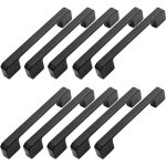 10pcs poign�e meuble entraxe 96mm - poign�e porte cuisine noire poignee barre meuble poignee de cuisine ...