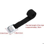 10pcs sangle darrimage 2 * 39cm kit de fixation pour moto / voiture / porte vlo sangle de serrage charge ...