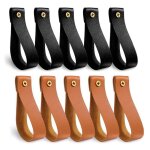10pices support de tringle  rideau en cuir support de tringle  rideau en cuir sangle  boucle en cuir ...