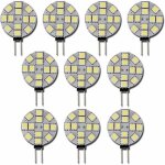 10x ampoule led g4 dc 12v non dimmable blanc 6000k ampoule de lumière remplacement 20w lampe halogène ... 10x ampoule led g4 dc 12v non dimmable blanc 6000k ampoule de lumière remplacement 20w lampe halogène ...