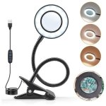 10x lampe loupe lampe de bureau led 3 couleurs 10 luminosité 360° flexible portable lampe bureau pince ... 10x lampe loupe lampe de bureau led 3 couleurs 10 luminosité 360° flexible portable lampe bureau pince ...