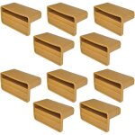 10x support latte pour sommier 53mm x 8mm plastique embout � agrafer visser lit