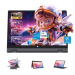 Pc portable - micrear - ecran tactile rotation 360� - intel pentium gold 6500y(jusqu� 3. 4 ghz) - 8go ...