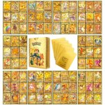 110 cartes tcg assorties en feuille dor (cartes rares gx cartes de la srie v cartes rares vmax cartes ...
