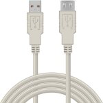 Rallonge câble usb 2. 0 - waytex - 5m - mâle a vers femelle a - 480 mbps - gris Rallonge câble usb 2. 0 - waytex - 5m - mâle a vers femelle a - 480 mbps - gris