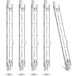 118mm r7s dimmable ampoule halog�ne crayon 300w blanc chaud 2800k r7s lin�aire 5900lm ac220 - 240v j118 ...