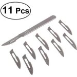 11pcs multifonctions lames en acier inoxydable scalpel kit set chirurgical scalpel 11pcs multifonctions lames en acier inoxydable scalpel kit set chirurgical scalpel