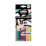 12 crayons de couleur - aquarellable - scolaire - ulmann 12 crayons de couleur - aquarellable - scolaire - ulmann