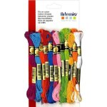 12 fils coton multicolores x 8 m - eté 12 fils coton multicolores x 8 m - eté