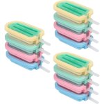12 moule  glace moules  popsicle en silicone moule en silicone cakesicles avec couvercle en silicone ...