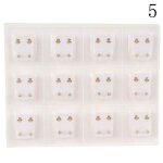 12 paires en acier chirurgical oreille goujons boucles doreilles ensemble boucles doreilles mdicales ...