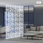12 paravents suspendu - paravent dcoratif pour sparation de chambre - cran de sparation du salon ...