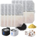 12 pcs filtre fontaine eau chat pour fontaine  eauremplacement filtre de chienfiltre fontaine  eau ...