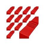 12 pi�ces chemin de table en satin 30cm x 275cm rouge long chemin de table en satin de soie de mariage ...