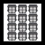 12 pi�ces filtres hepa pour tineco ifloor 3 / floor one s3 / floor one s5 / floor one s5 pro kit de filtres ...
