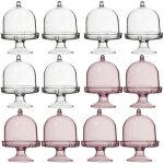 12 pièces présentoirs à gâteau mini présentoir à gâteaux présentoirs mini présentoir a gâteau avec couvercle ... 12 pièces présentoirs à gâteau mini présentoir à gâteaux présentoirs mini présentoir a gâteau avec couvercle ...