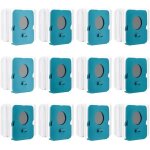 12 pices sac  poussire clean station pour samsung bespoke jet vca - adb95 sacs de rechange pour aspirateur ...