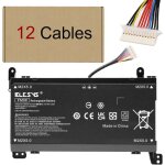 12 pin fm08 batterie pour hp omen 17 - an0xx 17 - an008nf 17 - an009nf 17 - an199nf 922976 - 855 922977 ...