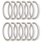 12 rouleaux de scotch double face fin ruban adh�sif double face papier double face scrapbooking pour ...