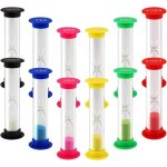 12 sabliers sabliers colors 6 modes de chronomtrage sabliers pour enfants adapts aux coles et aux ...