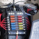 12 voies boîte à fusibles blocs fusible lame porte fusible voiture boîte avec led indicateur avec bus ... 12 voies boîte à fusibles blocs fusible lame porte fusible voiture boîte avec led indicateur avec bus ...