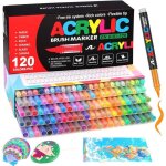120 couleurs feutre acrylique marqueur peinture acrylique à pinceau à base deau acrylic paint marker ... 120 couleurs feutre acrylique marqueur peinture acrylique à pinceau à base deau acrylic paint marker ...