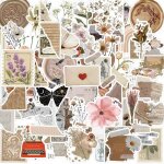 120 pcs autocollant scrapbooking stickers autocollant livre aesthetic dcoratifs pour diy journal scrapbooking ...