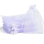 120 x sachets organza blanc sachets cadeau organza 7 x 9 cm blanc 7 x 9 cm