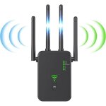 1200 mbps r�p�teur wifi amplificateur wifi puissant dualband 5ghz&2. 4ghz wifi range extender sans fil ...