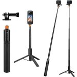 120cm bton selfie trpied poigne extensible pour camra daction gopro hero 13 12 11 10 9 8 dji osmo ...