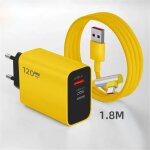 120w gan usb c chargeur charge rapide charge rapide chargeur haute vitesse pour iphone 16 xiaomi samsung ...