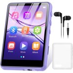 Lecteur mp3 - 128 go - bluetooth 5. 3 - Écran tactile 2. 4 - son hifi - violet Lecteur mp3 - 128 go - bluetooth 5. 3 - Écran tactile 2. 4 - son hifi - violet