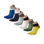 Chaussettes à motif - doigts de pied séparés - 12pcs - coton - taille unique - confortable Chaussettes à motif - doigts de pied séparés - 12pcs - coton - taille unique - confortable