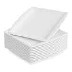 12pcs assiettes à dessert 21cm porcelaine vaisselles assiette à gâteau carré plat service de table malacasa ... 12pcs assiettes à dessert 21cm porcelaine vaisselles assiette à gâteau carré plat service de table malacasa ...
