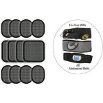 12pcs �lectrode de ceinturecompatible avec abs series �lectrode de rechange pour ceintures musculation ...