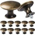 12pcs poign�e de meuble bouton de porte laiton vintage boutons pour tiroir armoire meuble de cuisine ...