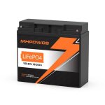12v 20ah lifepo4 batterie 6000 deep cycles avec bms 20a 256wh denergie pour kayak maison gps camping ...