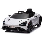 Voiture electrique pour enfants - mclaren - mclaren 765lt - t�l�commande parentale - 5km / h - blanc