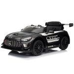 Voiture electrique pour enfants - mercedes - amg gt4 - noir - t�l�commande 2. 4g - 3 - 6 ans