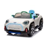 Voiture electrique pour enfants - mini - mini concept aceman - blanc - t�l�commande - 4 roues