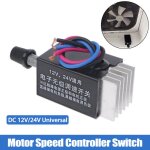 12v24vvariateur r�gulateur electronique contr�leur de vitesse tension. accessoires pour motos