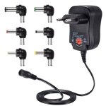 12w adaptateur alimentation universelle 3v 45v 5v 6v 75v 9v et 12v chargeur secteur transformateur dc ...