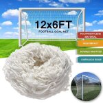 12x6 ft filet de football en polypropylne haute rsistance sport formation jardin 36x18x05x12m cage de ...