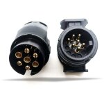 13 / 7 nouvelle version adapteur prise remorque attelage 13 broches vers 7 broches pour remorque de voiture ...