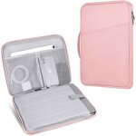 13 pouce housse pour laptop cuir pochette case for macbook air 13 m1 m2 / macbook pro 14 compatible avec ...