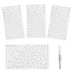 1300 strass autocollants cristal 4pcs diamant pour maquillage dcoration ongles bijoux diy scrapbooking ...